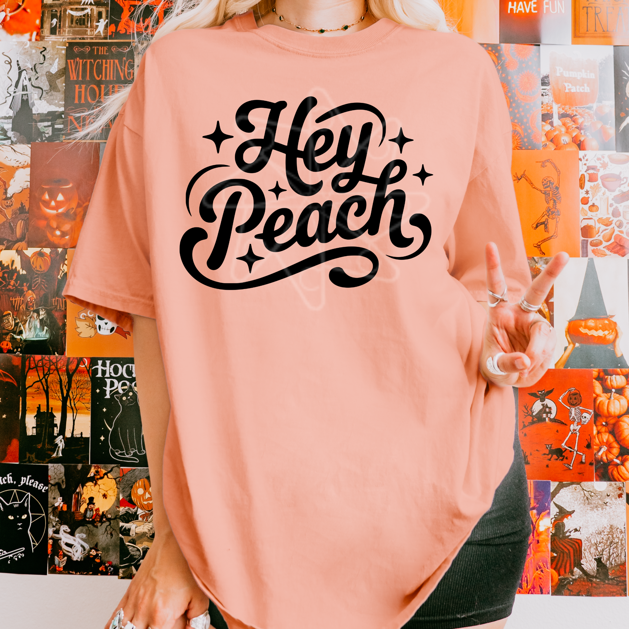 Hey Peach Tee
