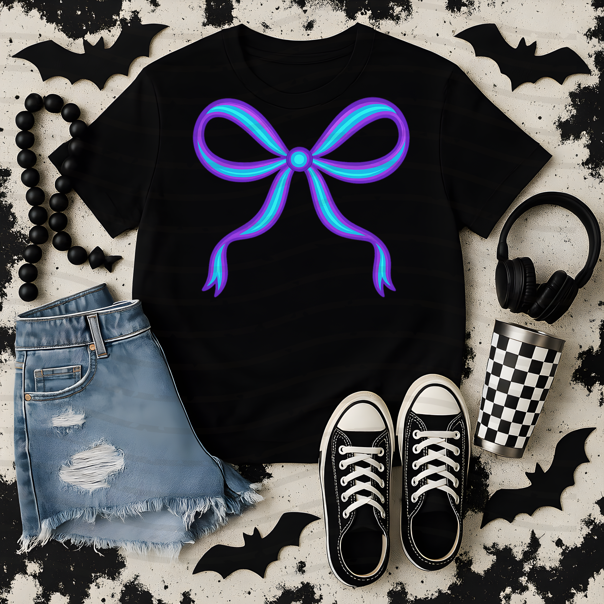 Suicide Prevention Bow Tee