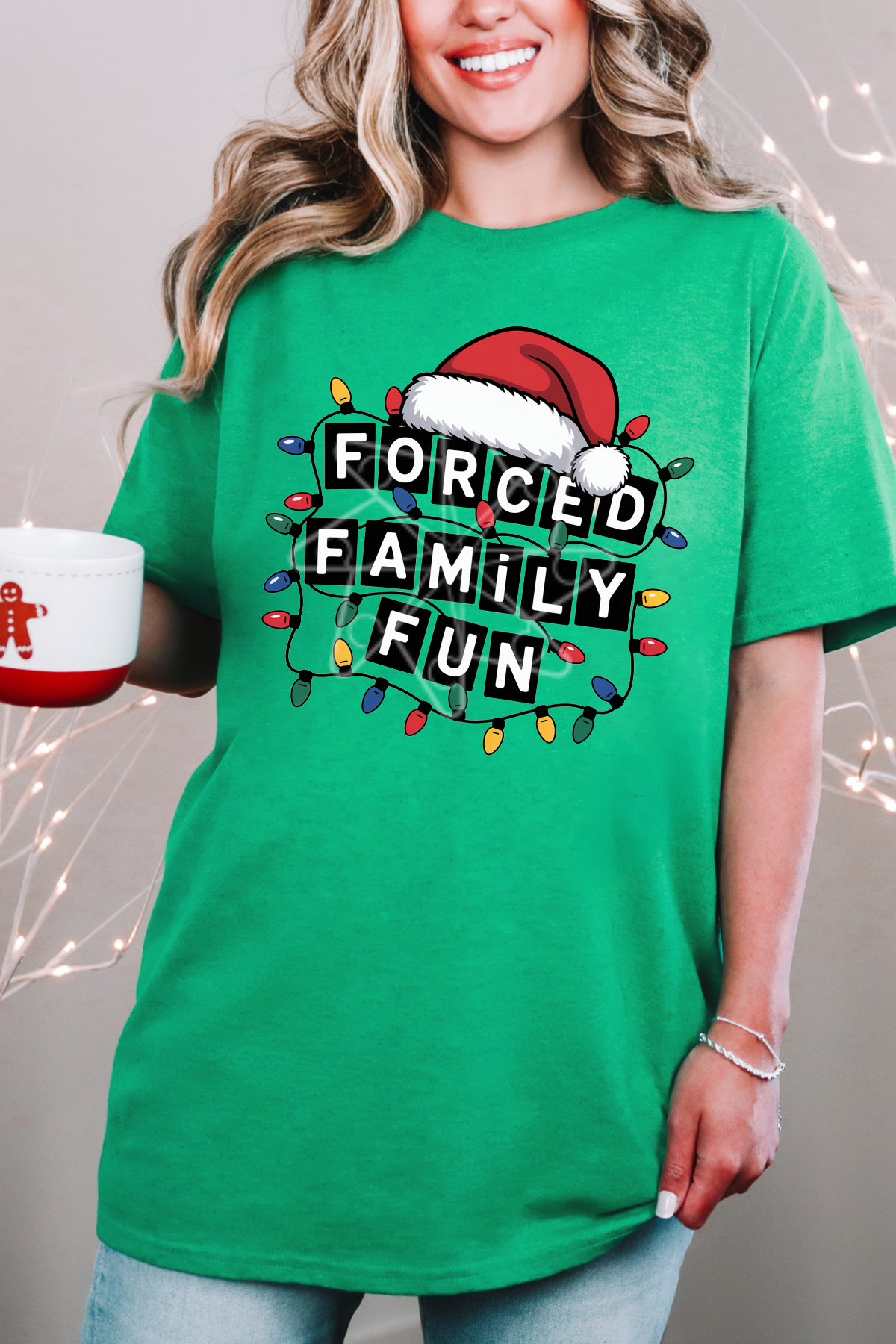 Forced Family Fun Holiday Cheer Tee
