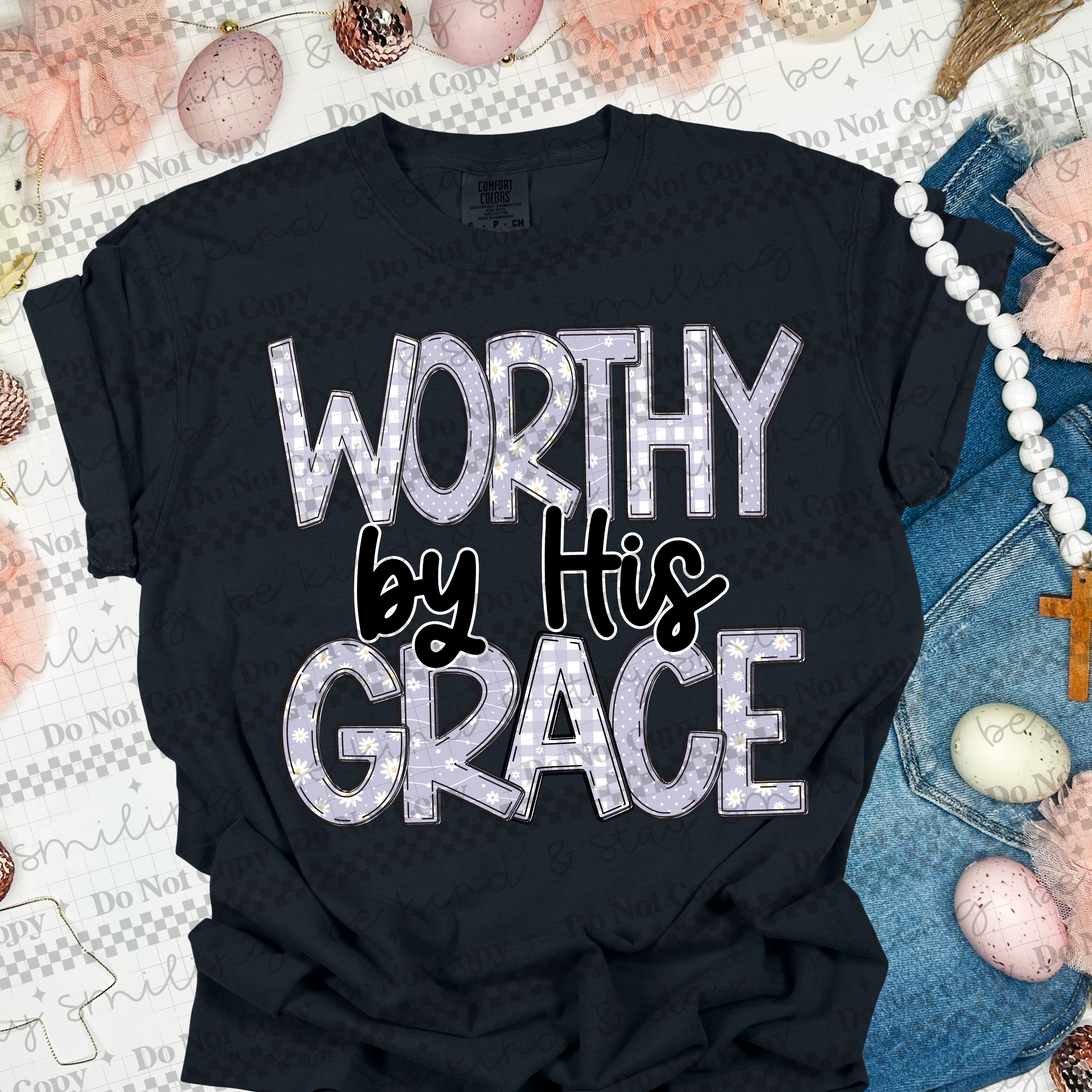 Worthy By His Grace Tee
