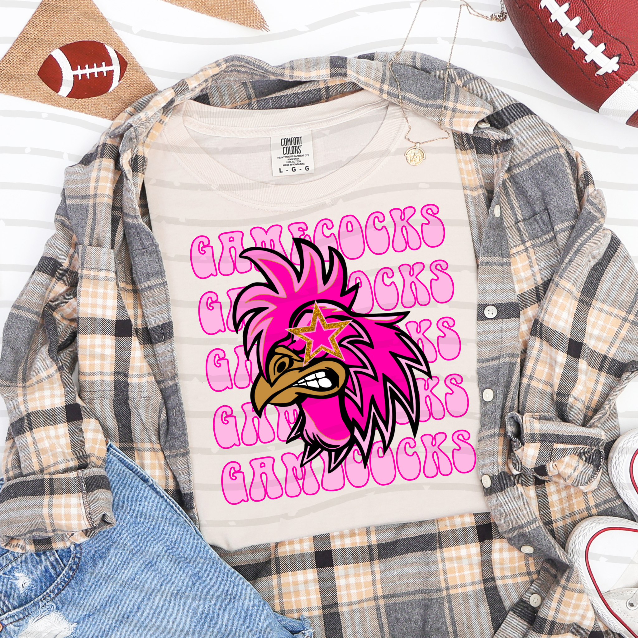 Pink Out Gamecocks Tee