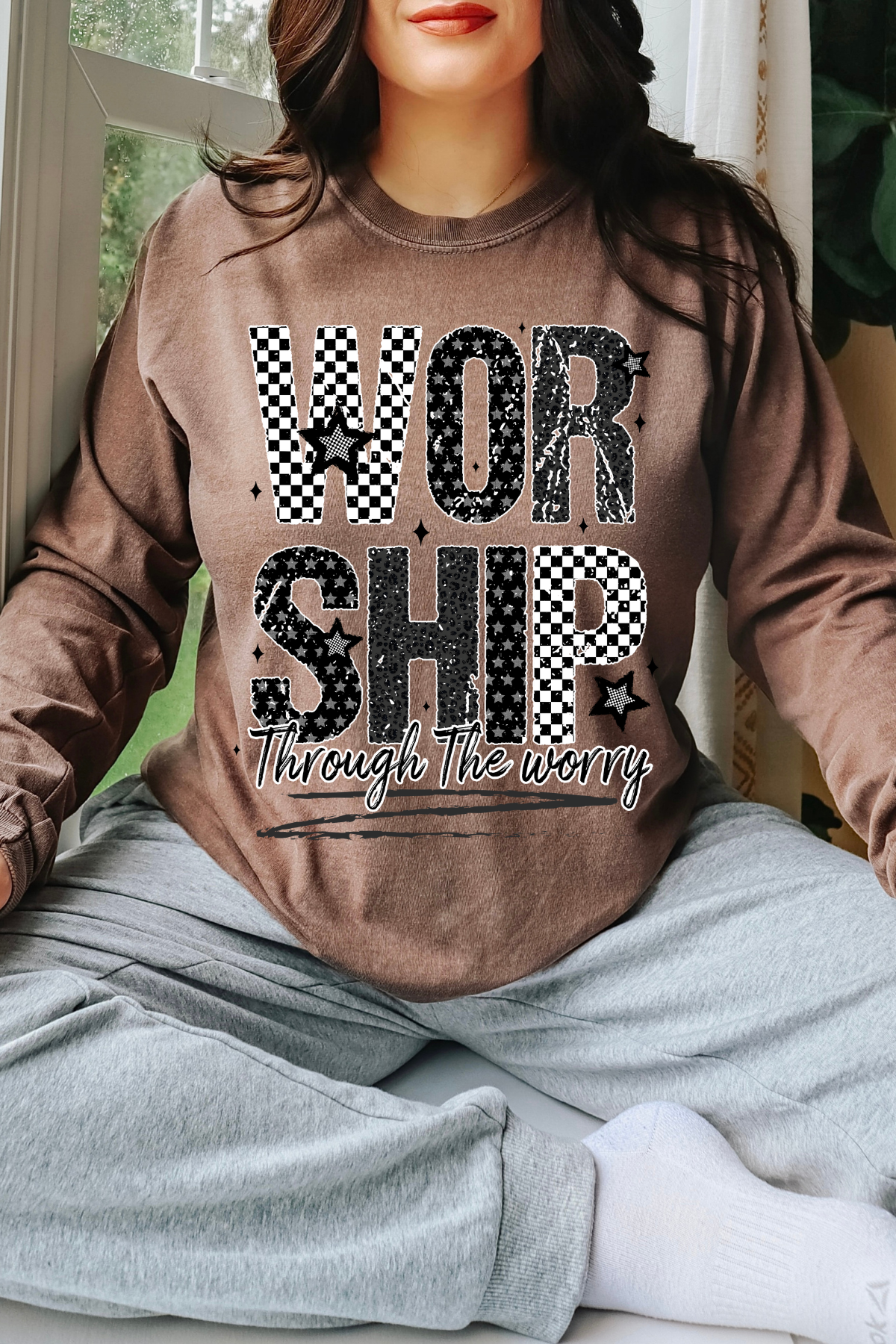 Worship Through Worry Long Sleeve