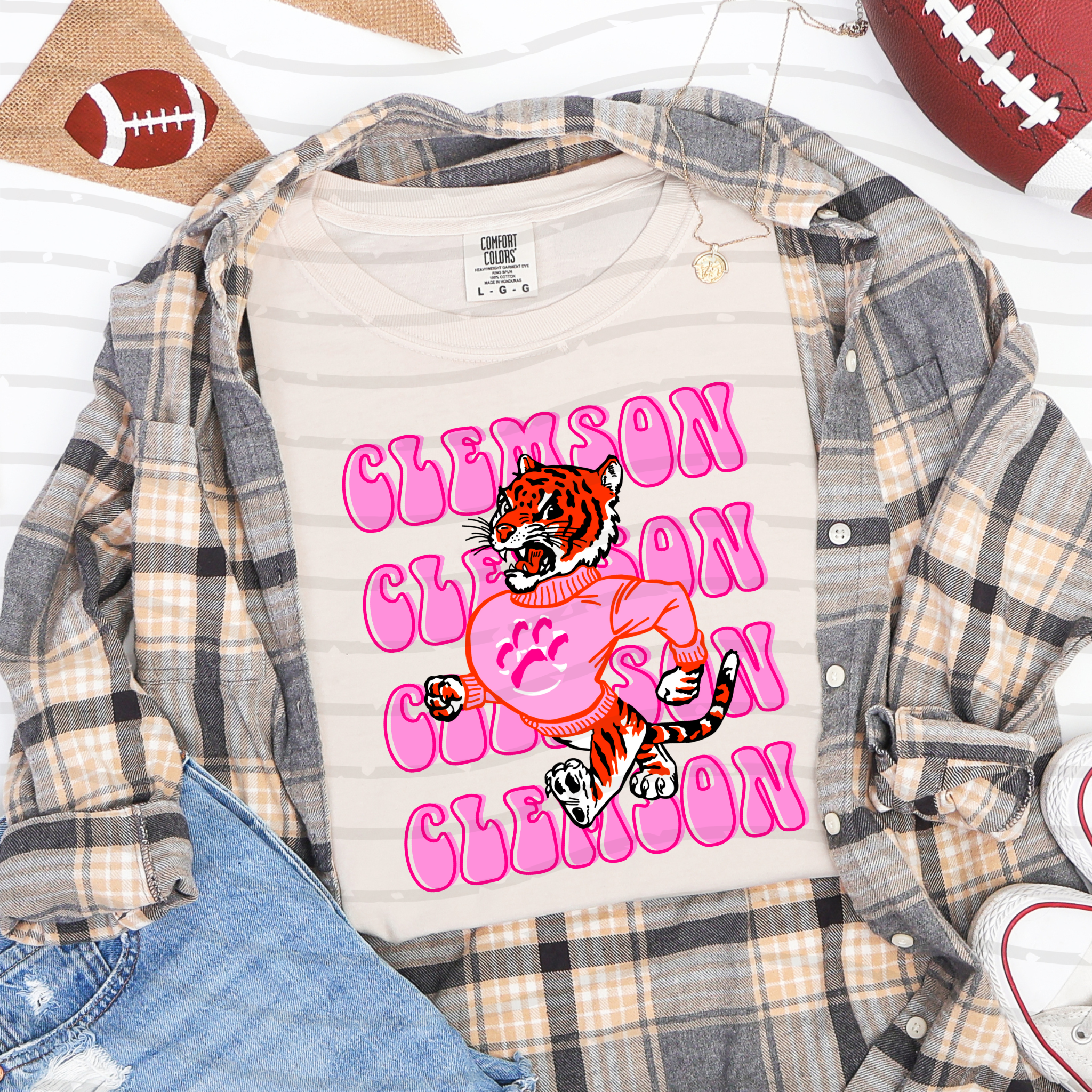 Pink Out Clemson Tee