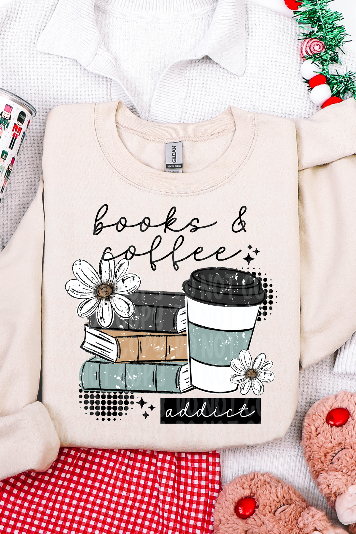 Books & Coffee Addict Sweatshirt