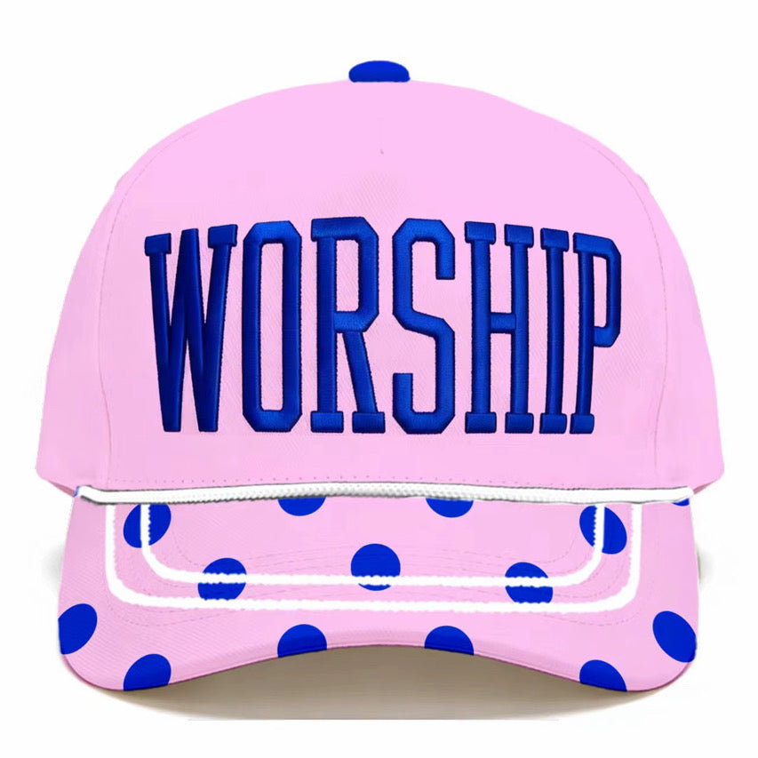 Worship Polka Dot Hat PREORDER