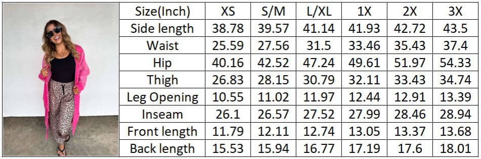 RTS: Coco Cheetah Jogger Pants