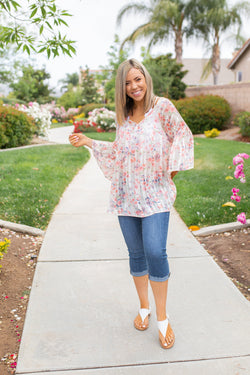 Sheer to Love Short Sleeve Top