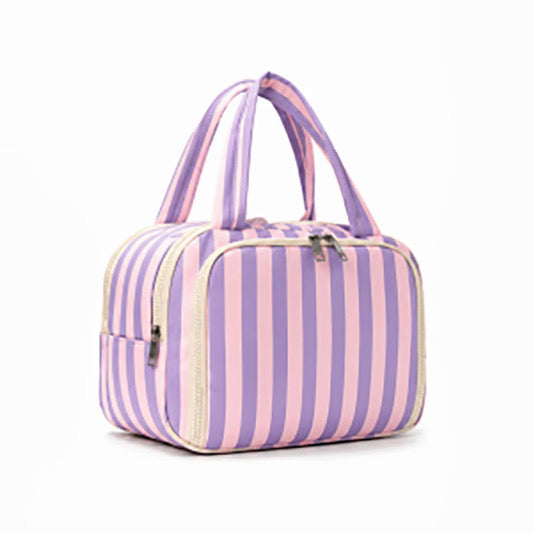 Striped Toiletry Organizing Bag *Pre Order*