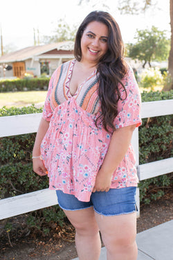 Next Level Floral Babydoll