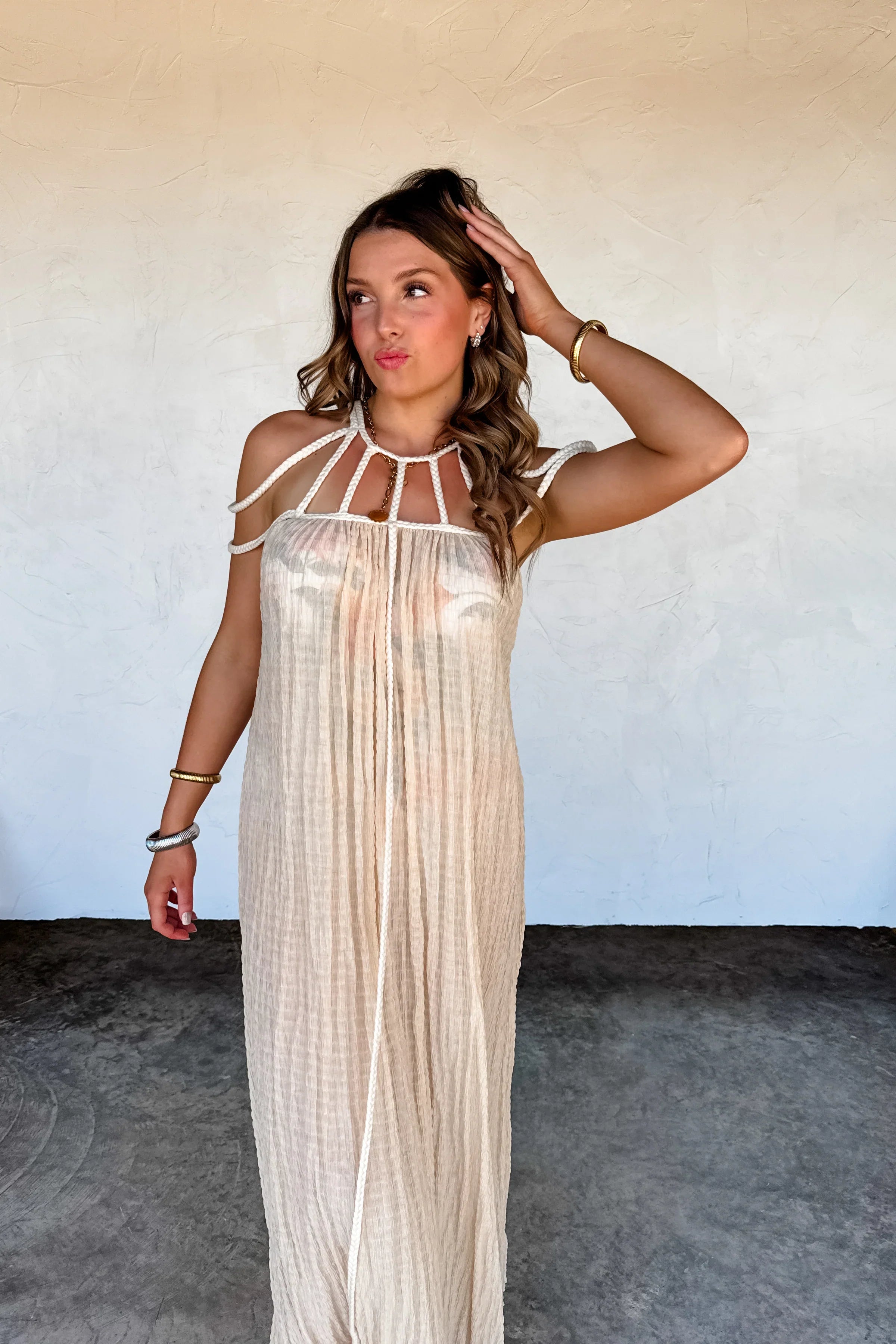 PREORDER: Ciao Bella Strappy Dress in Two Colors