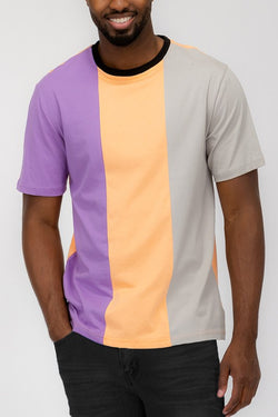 Weiv Mens Color Block T Shirt