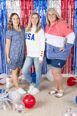 Colorblock Fullzip - Liberty Stars Trio