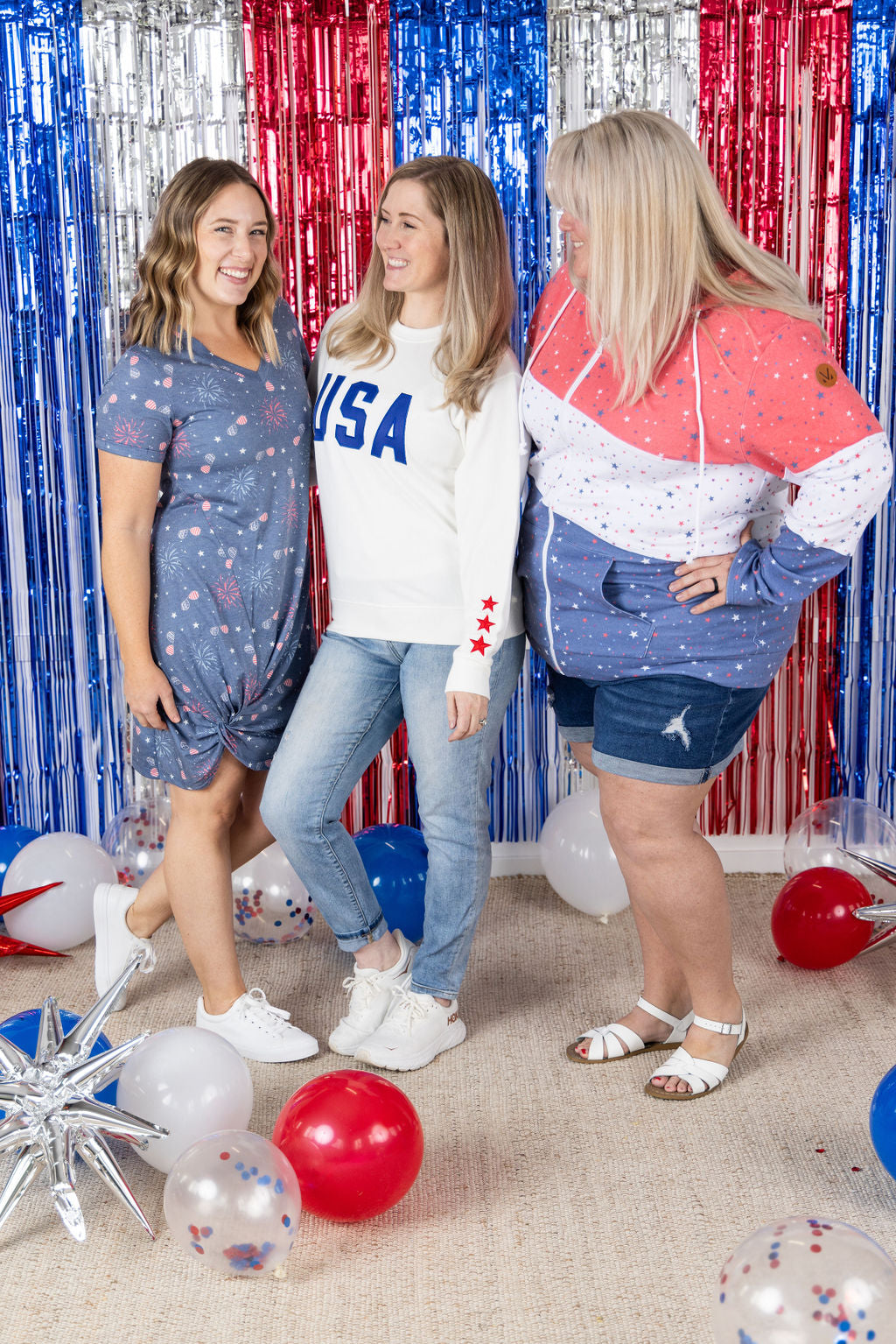 Colorblock Fullzip - Liberty Stars Trio