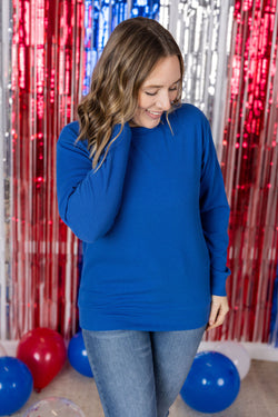America Pullover - Blue