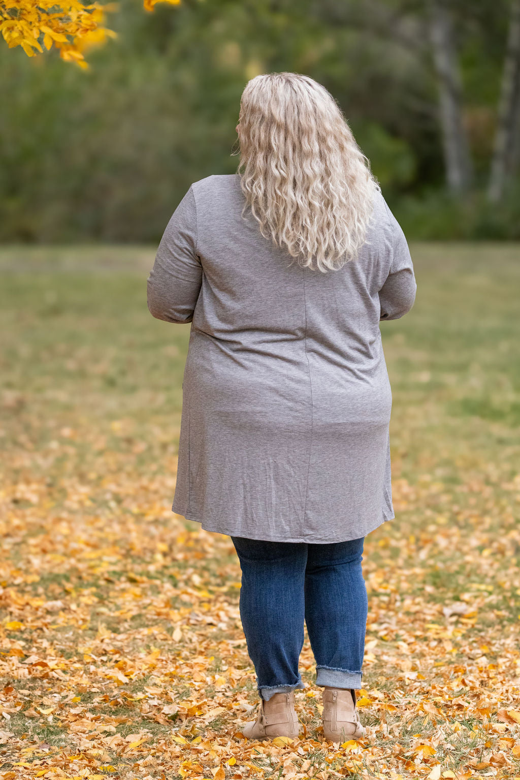 Classic Cardigan - Light Grey