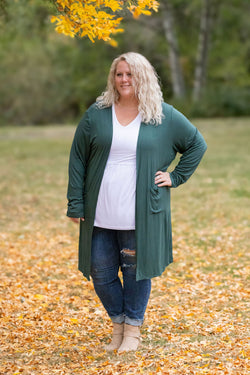 Classic Cardigan - Evergreen