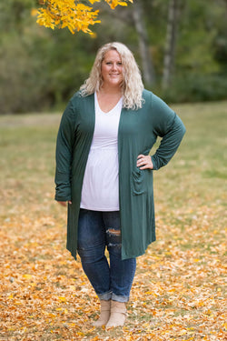 Classic Cardigan - Evergreen