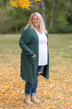 Classic Cardigan - Evergreen