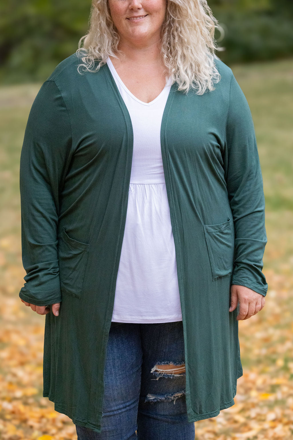 Classic Cardigan - Evergreen