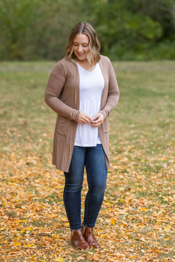 Classic Cardigan - Mocha