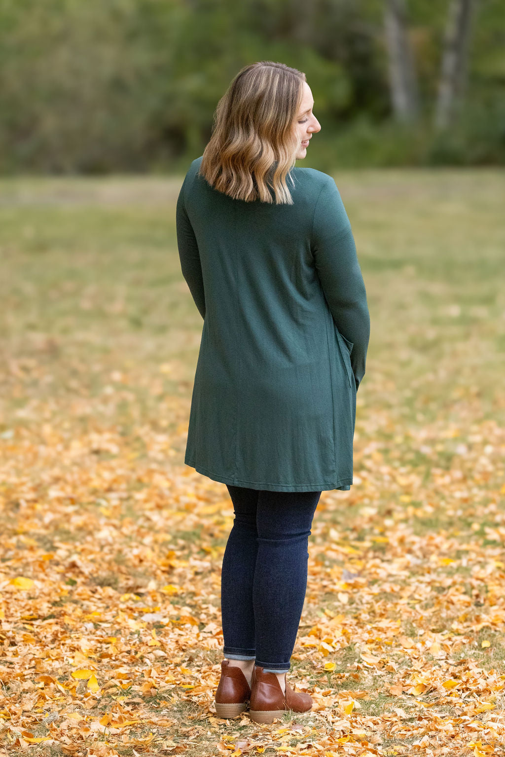 Classic Cardigan - Evergreen