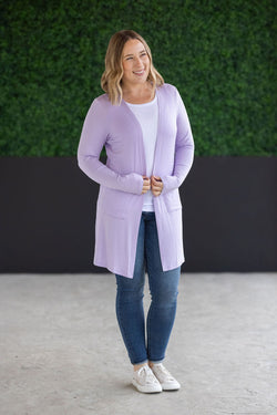 Classic Cardigan - Lavender