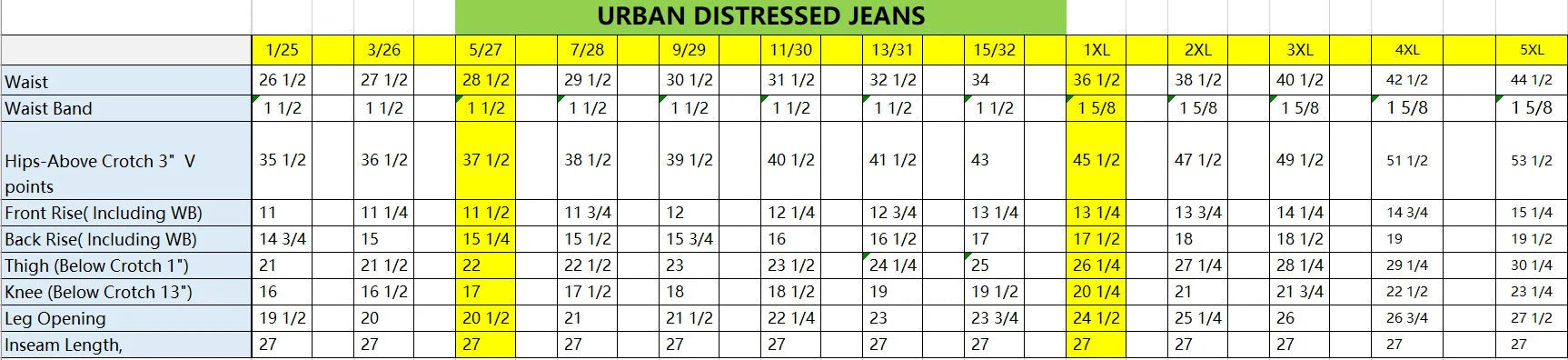 URBAN DISTRESSED CROP JEAN ~ RTS
