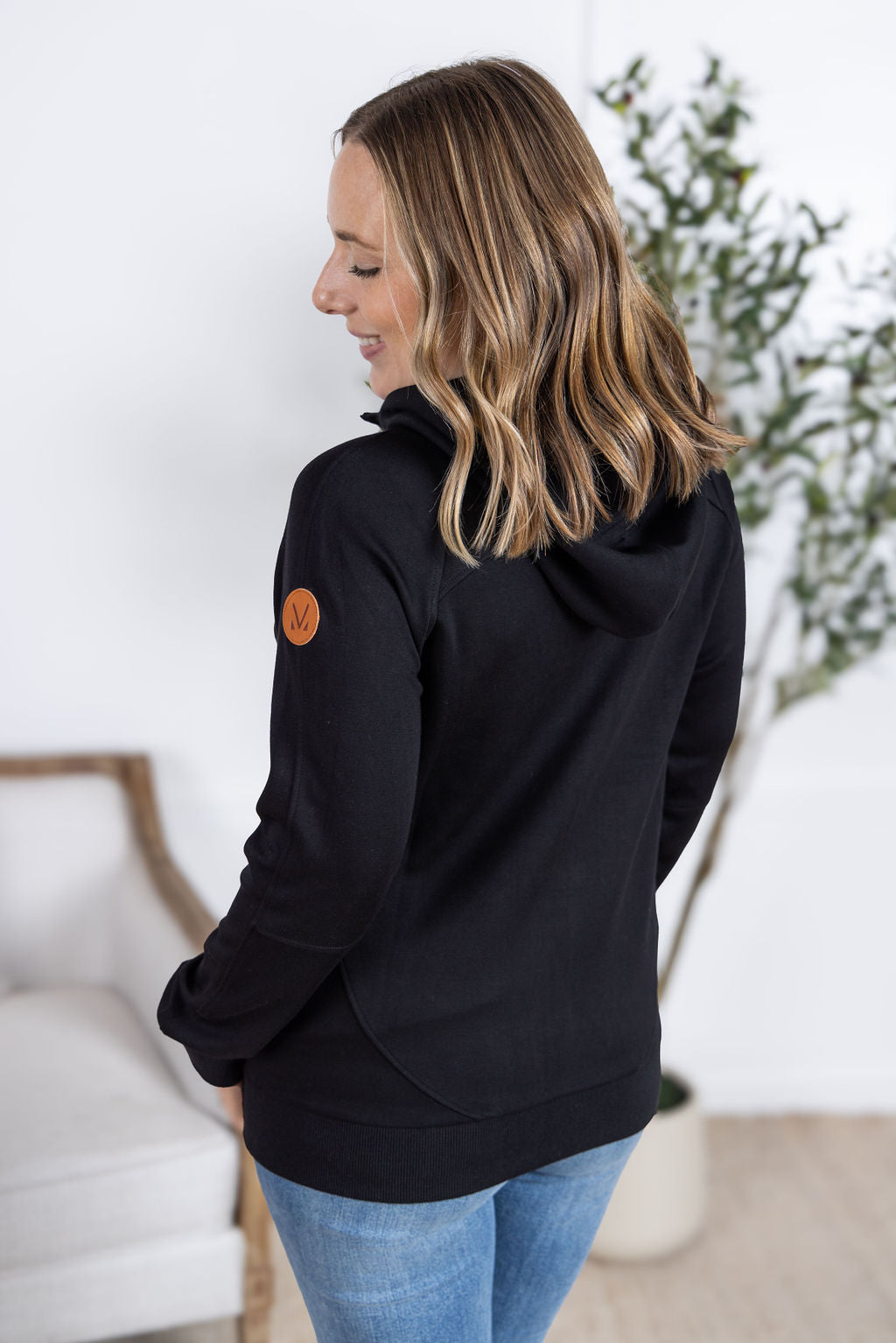 Scuba FullZip Hoodie - Black