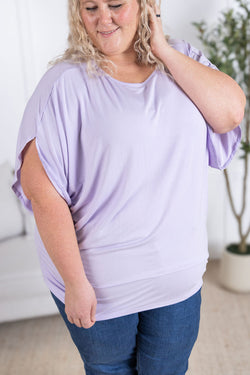 Darcy Dolman Top - Lavender