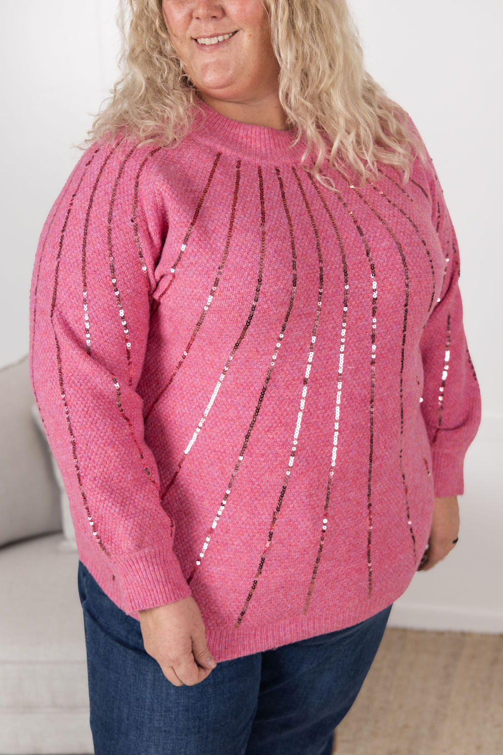 Sparkle Stripes Sweater