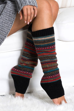 Short Fairisle Legwarmer