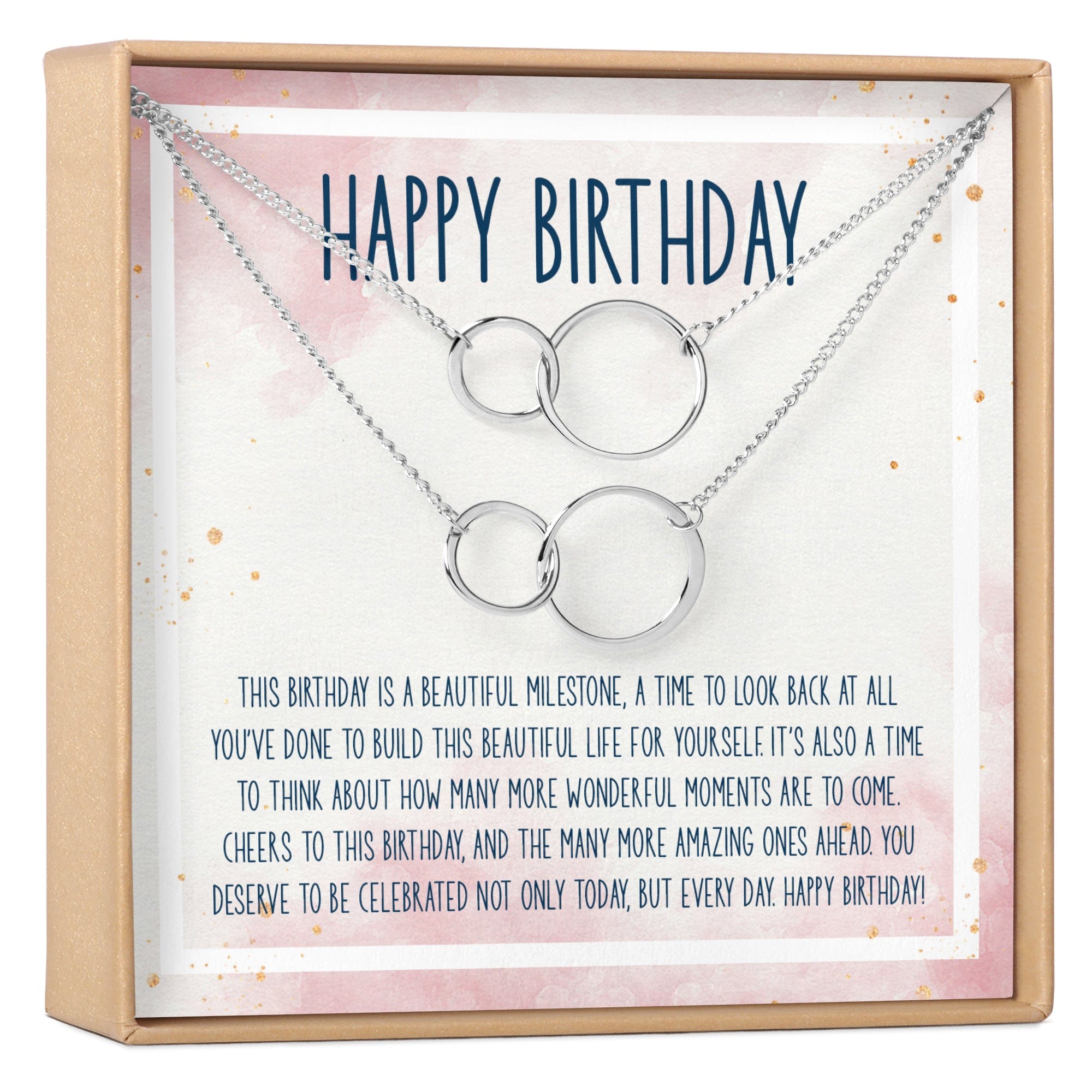 Birthday Necklace, Multiple Styles