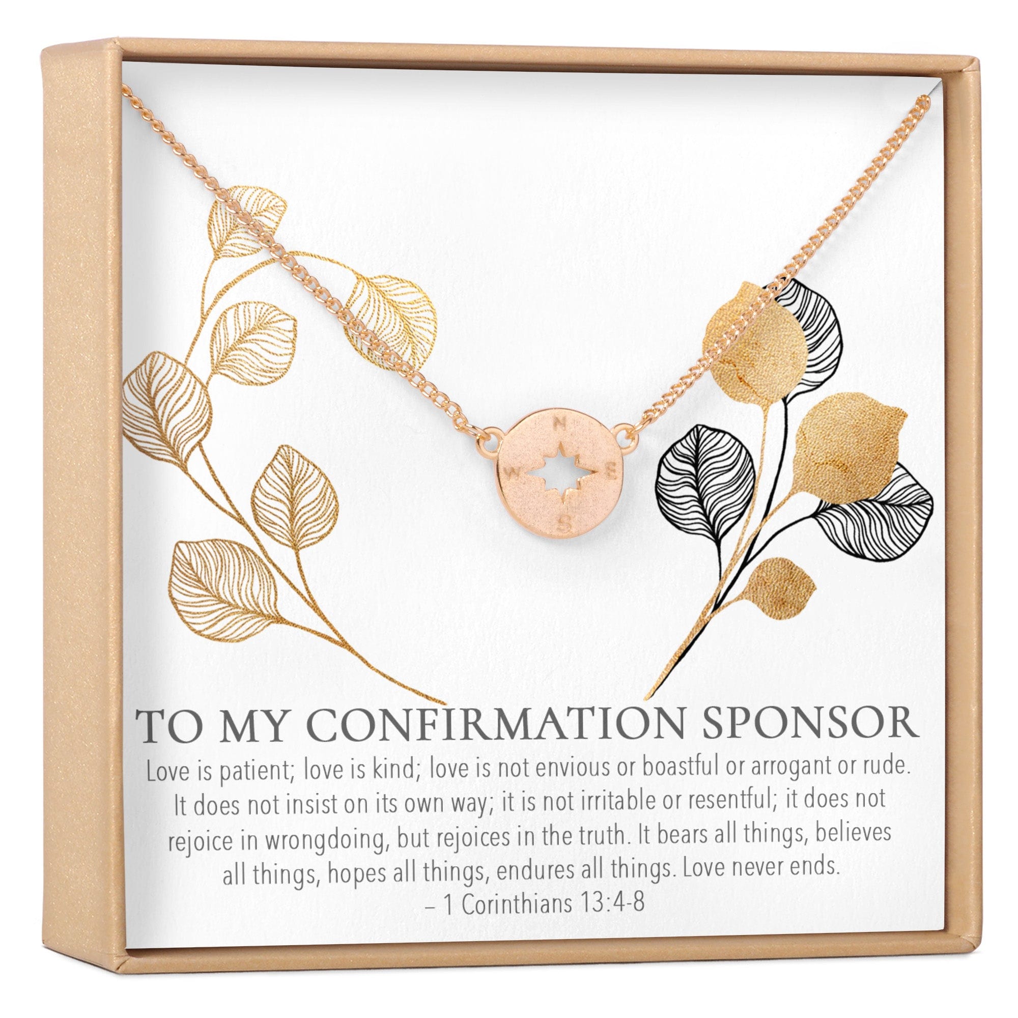 Confirmation Sponsor Necklace