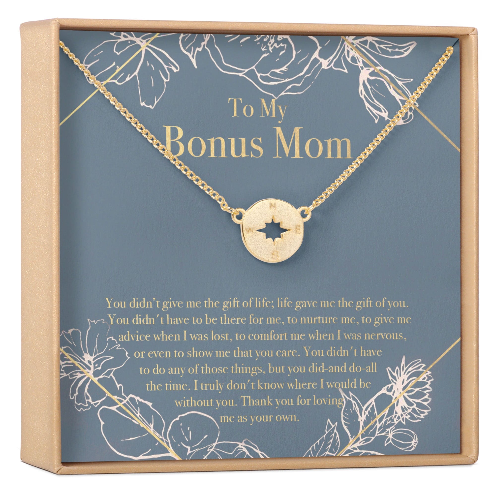 Bonus Mom Necklace, Multiple Styles