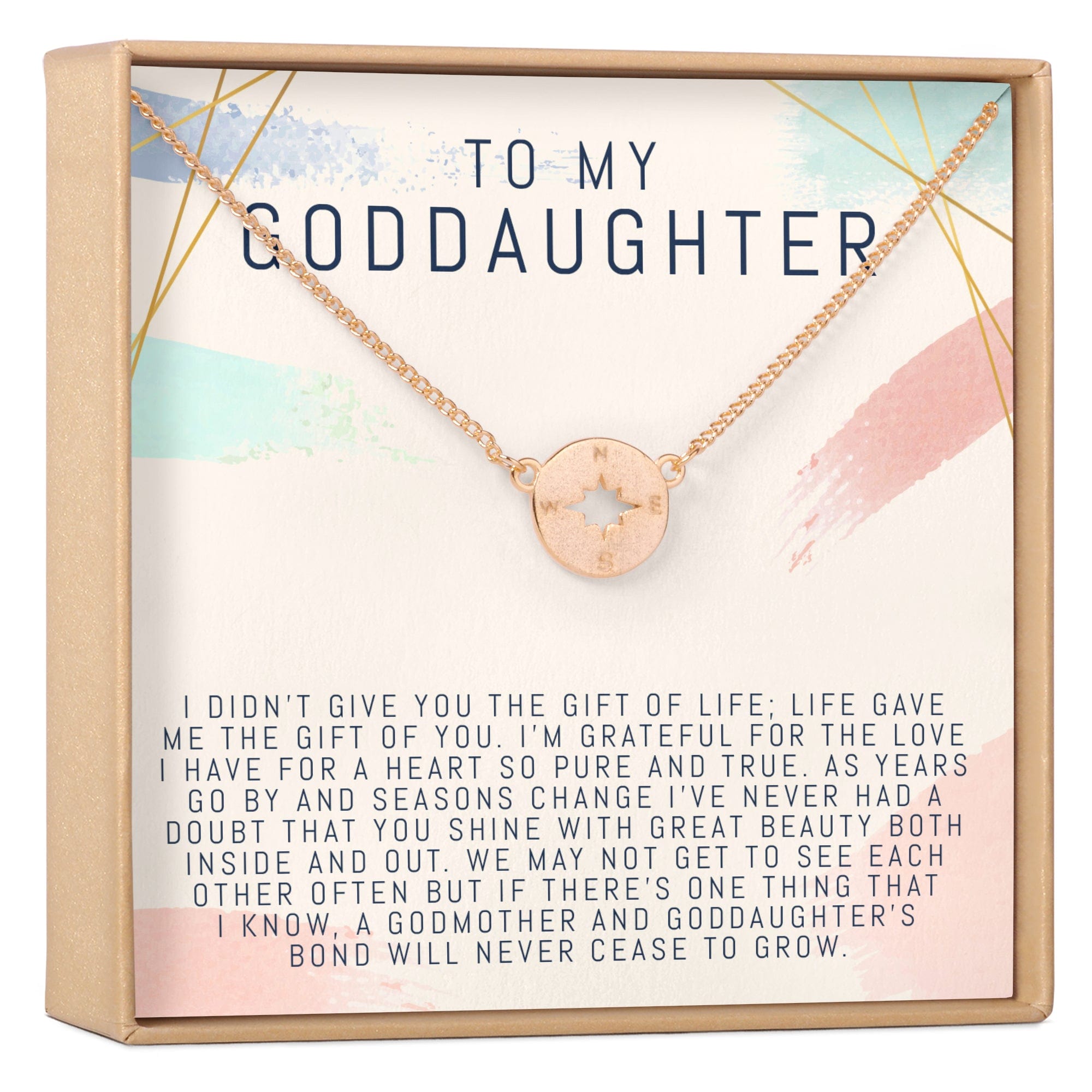 Goddaughter Necklace, Multiple Styles