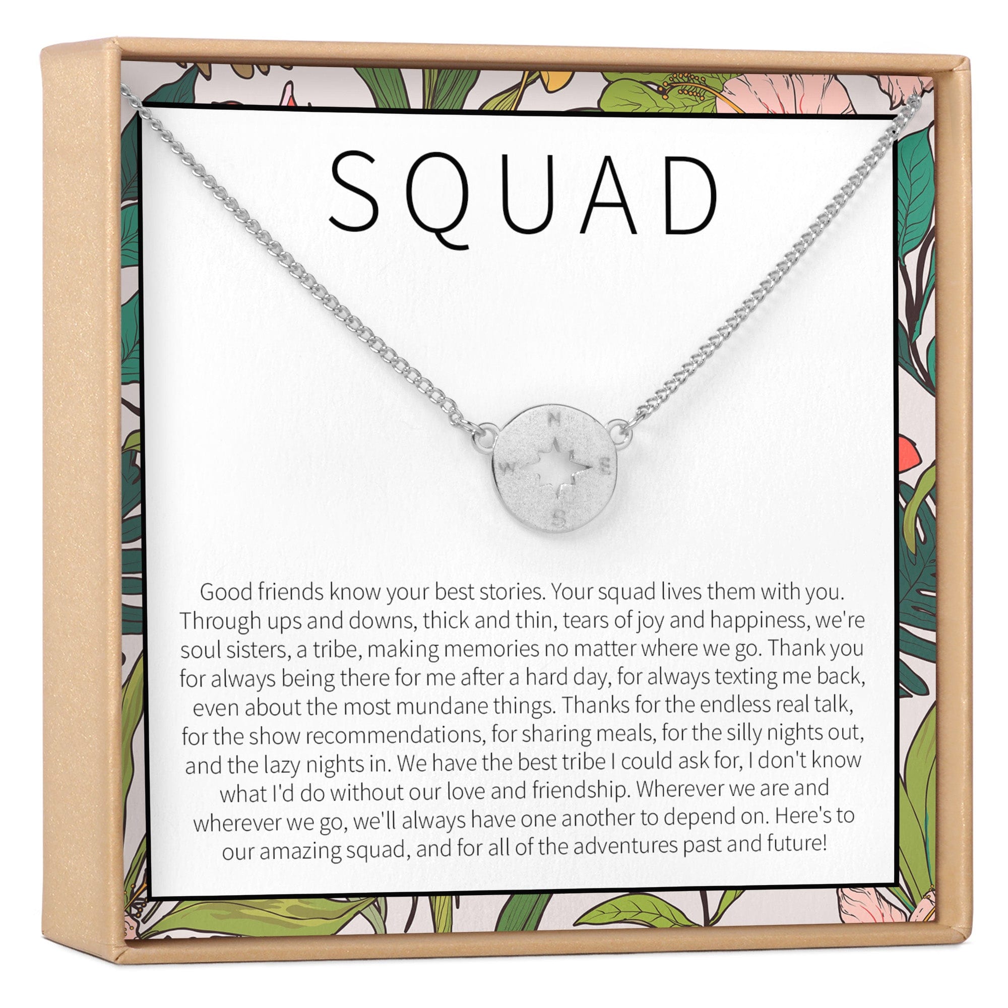 Squad Necklace, Multiple Styles