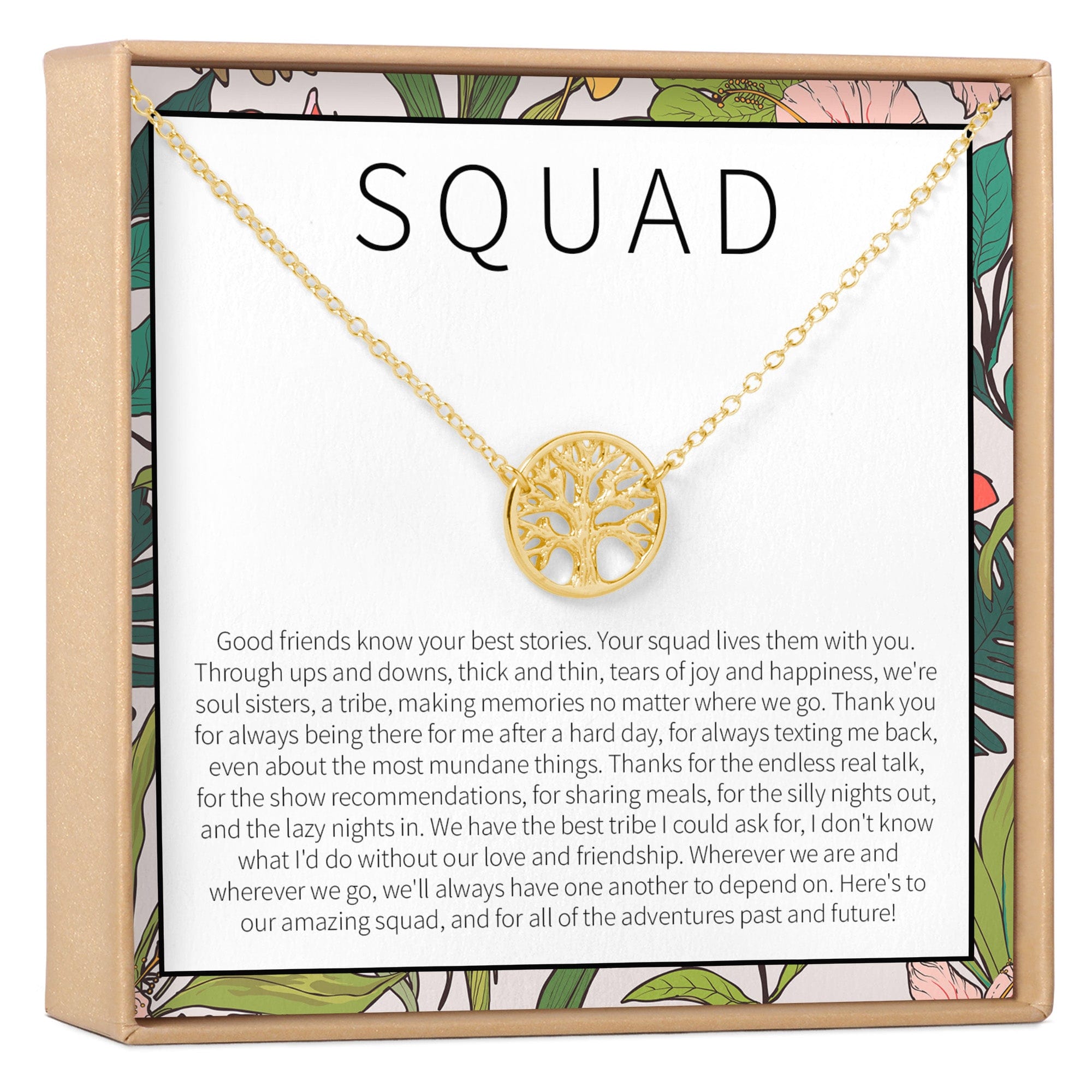 Squad Necklace, Multiple Styles