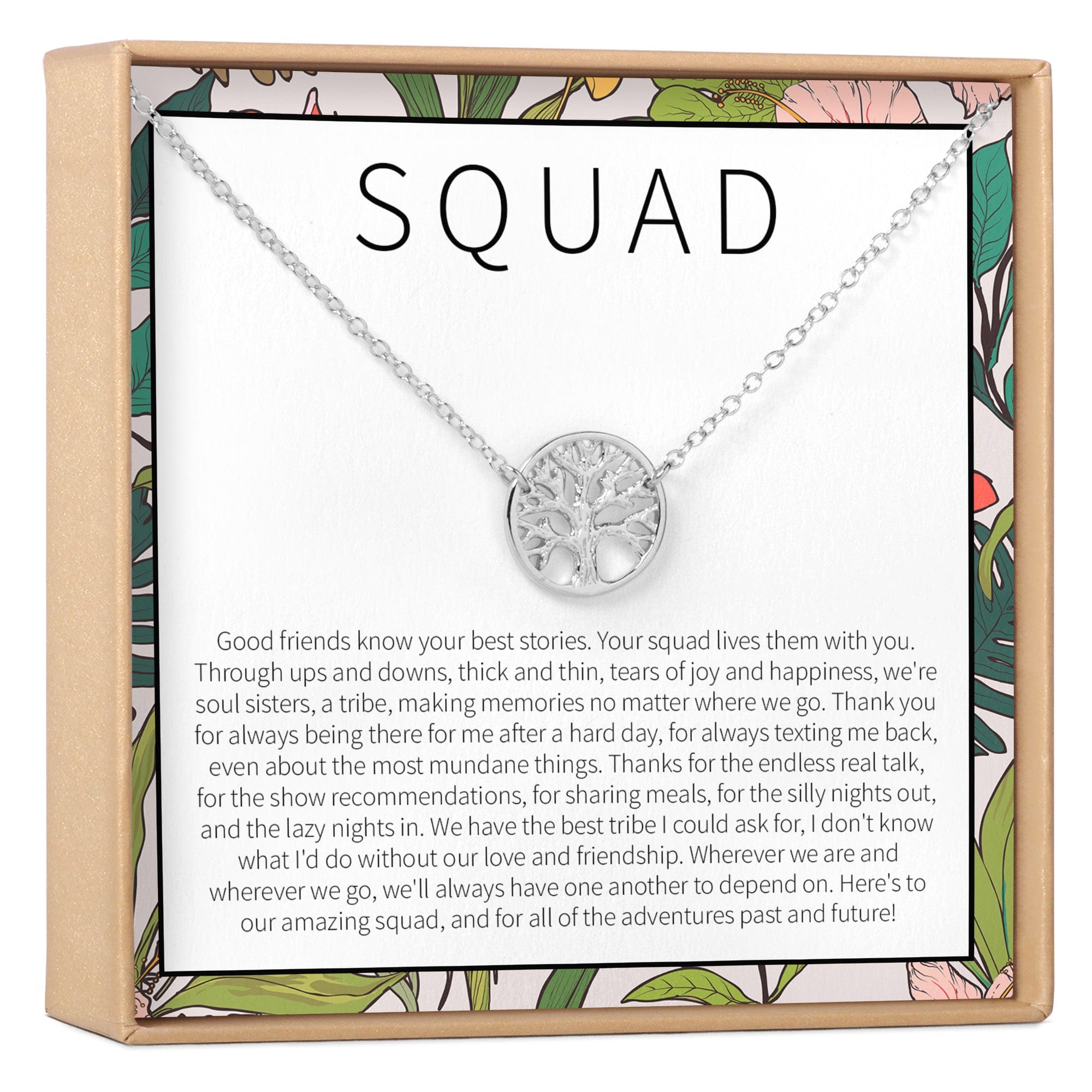 Squad Necklace, Multiple Styles
