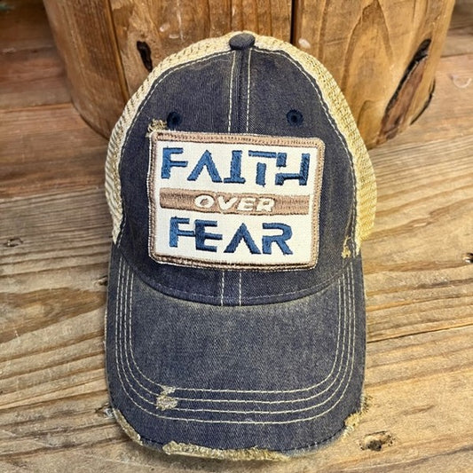 Faith Over Fear Hat new design