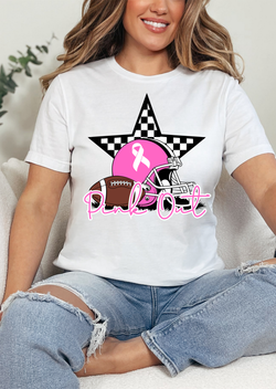 Pink Out Football Tee