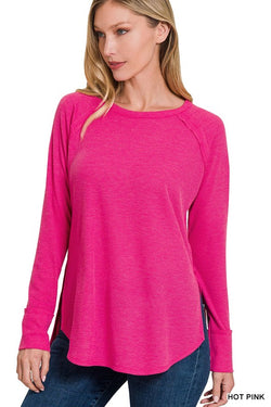 Melage Baby Waffle Long Sleeve Top