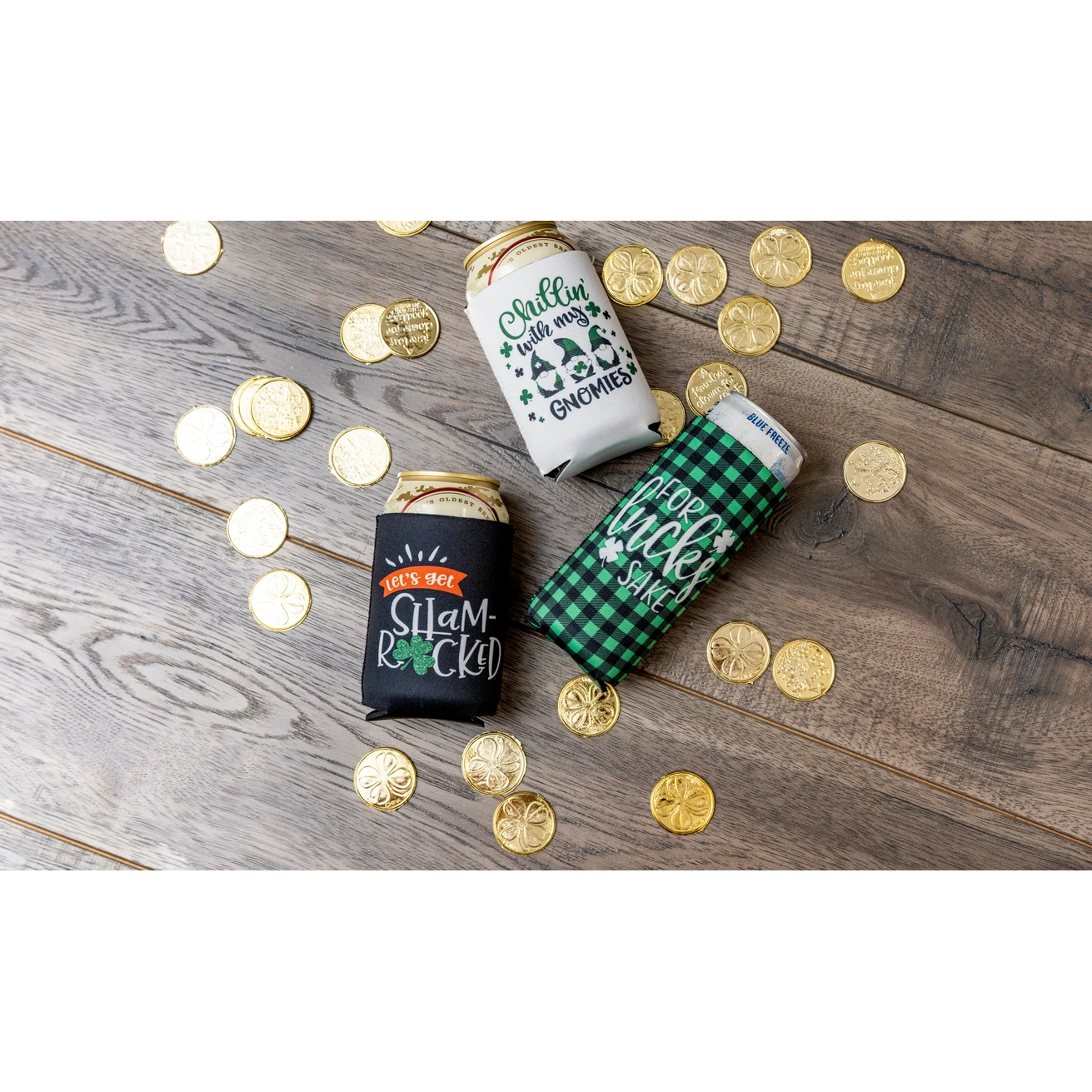 Ready to Ship| St. Patrick’s Day Neoprene Slim & Regular Can Holders