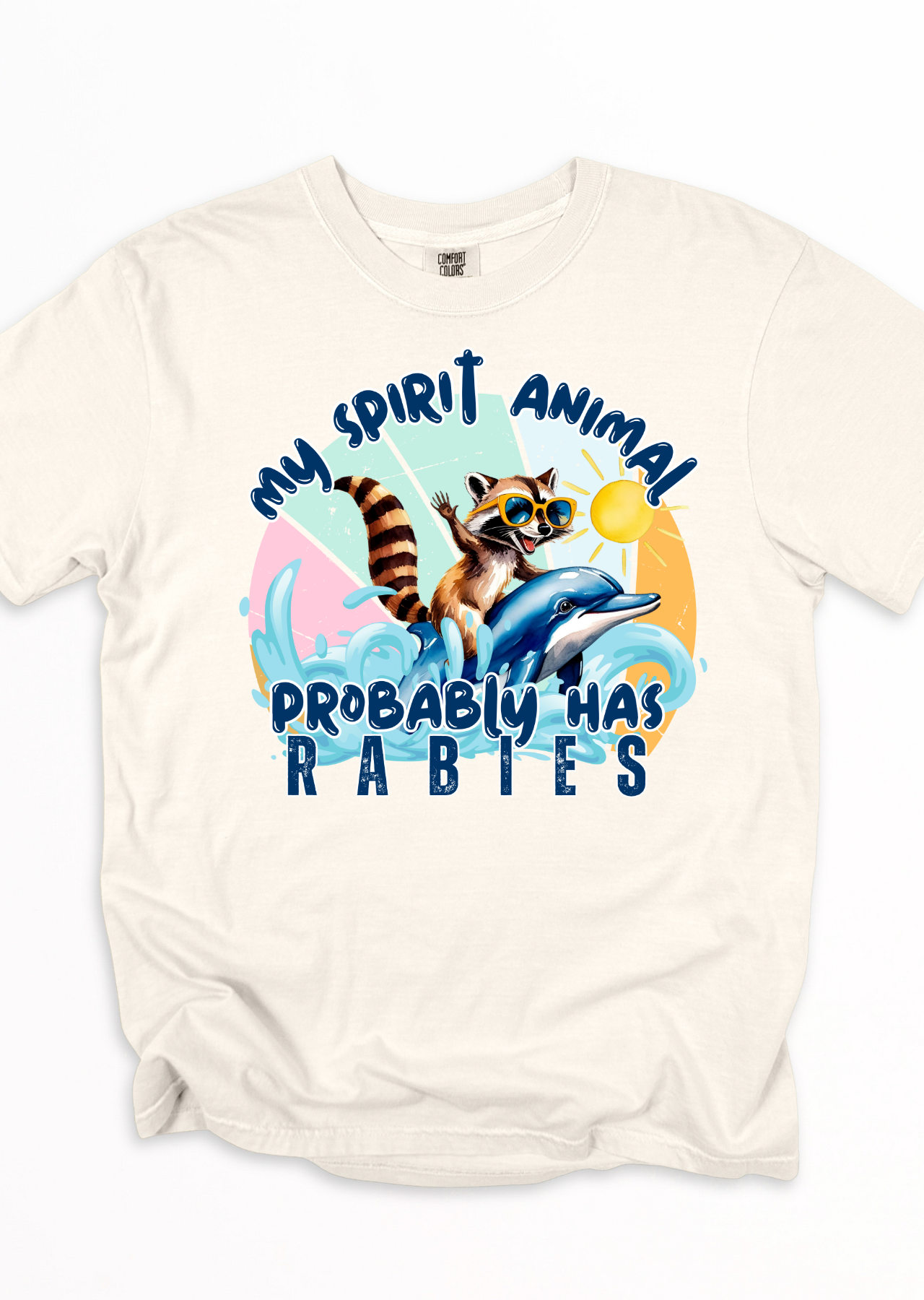 Rabid Spirit Animal Comfort Colors T-Shirt