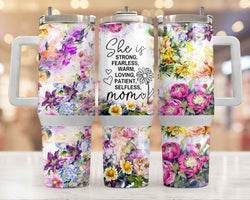 She Is Mom 40oz Tumbler