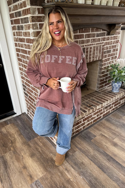 PREORDER- COFFEE CLASSIC CREW SWEATSHIRT