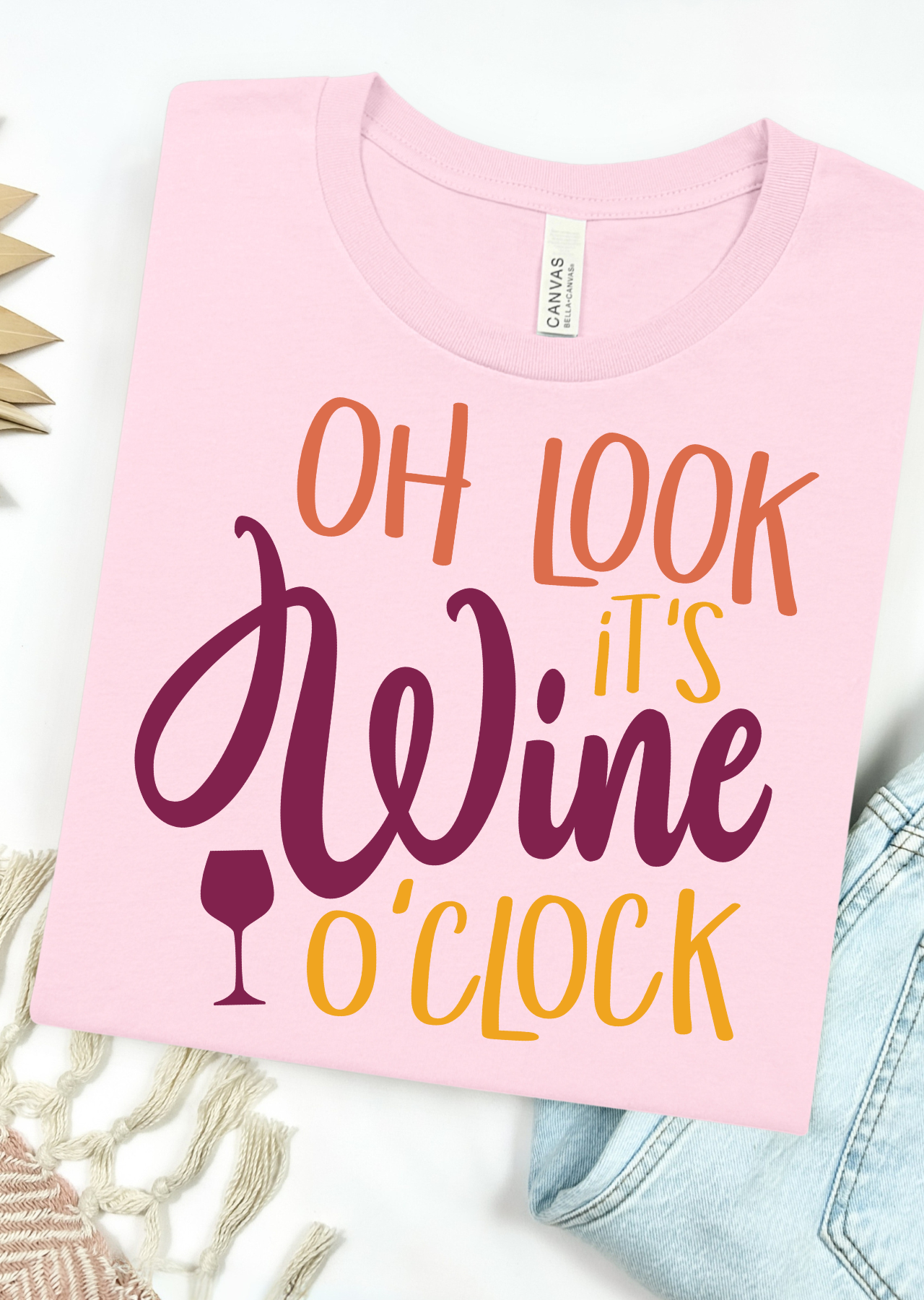 Wine O'Clock Bella Canvas T-Shirt