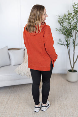 Vintage Wash Hoodie - Rust
