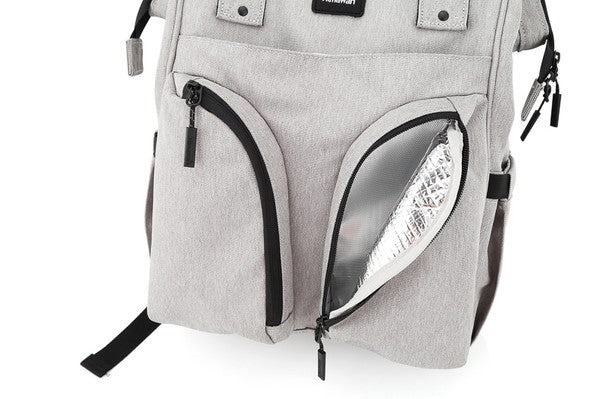 TRAVEL BACKPACK MULTIPLE PICKET DESIGN