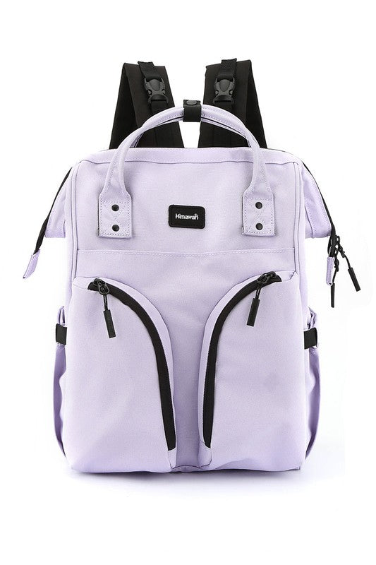 TRAVEL BACKPACK MULTIPLE PICKET DESIGN