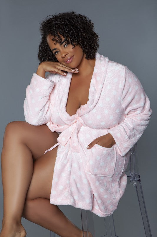 Kaylee Robe Polka Dot